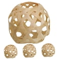 thumbnail image 3 of ORDDIART 4Set Home Bamboo Lamp Shade Beige Color for Valentine's Day Decor, 3 of 8