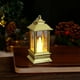 thumbnail image 2 of Electronic Candle Night Light | Mini Oil Lamp Design | Flickering Flame Effect | Battery Powered | Holiday Ambient Mood Light | Home Decor | Portable | 1pc | 9.5x4.2cm | Bronze White Red Silver, 2 of 6