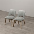 thumbnail image 3 of Tucson Mid Century Modern Dining Chairs in Light Gray Fabric ( Set Of 2), 3 of 5