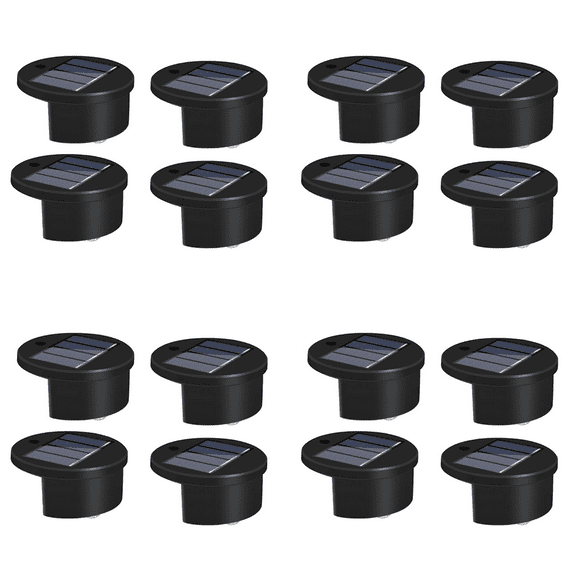 16pack Solar Powered Swimming Pool Edge Lights for Inground Pools, Above Ground Waterproof Wireless Pool Decorations