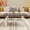 Gray + Tempered Glass, variant on VERTEX&KAIBIN Rectangle Coffee Table, Tempered Glass Tabletop with MDF Layer, Modern Table for Living Room , Transparent Glass