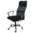 thumbnail image 4 of Chaise Dossier Haut, Chaise de Bureau Hauteur Réglable avec Support Lombaire et Accoudoirs, Fabriquée avec Expertise, 4 of 6