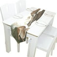 thumbnail image 5 of EREHome Eagle Catch Rabbit Table Runner Table Top Decoration Home Decor 13x90 inches, 5 of 5
