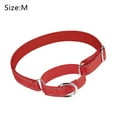 thumbnail image 2 of Safety Training Collar,Buckle Reflective Adjustable Heavy Duty Slip Collar for Small Dogs - Red+black - M, 2 of 5