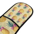 thumbnail image 4 of Yayeee Double Oven Mitt Kitchen Heat Resistant Baking 35" x7" Quilted Glove, Pineapple Love, 4 of 6