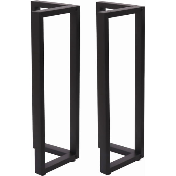 Furniture Legs 35 Inch 2pcs Table Leg Metal V-Shape Frame Leg  Angle Shape Table Legs for Coffee Tables Side Tables Console Tables