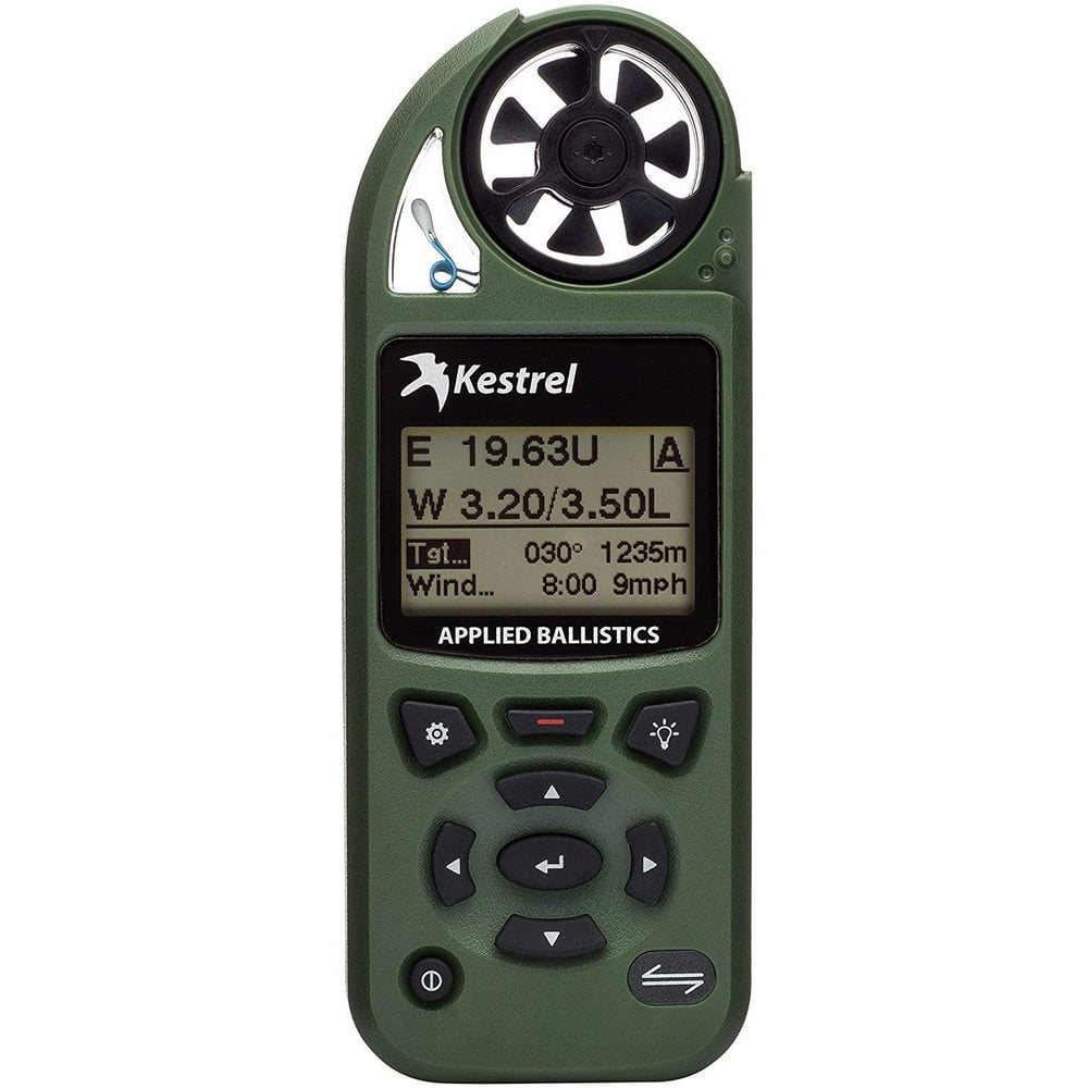 Kestrel Elite Weather Meter with Applied Ballistics and Link, Olive