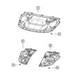 thumbnail image 4 of New Genuine Mopar Silencer Hood 2019-2024 OE 68268031AB, 4 of 10