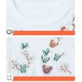 thumbnail image 5 of SXIMEE Toddler Flower Girl Dress Summer Butterfly Short Sleeve Tulle Tutu Dresses for Kids Girls 3-7 Years, 5 of 5