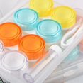 thumbnail image 3 of Contact Lens Travel Kit Portable Contact Lens Storage Organizer Contact Lens Box, 3 of 10