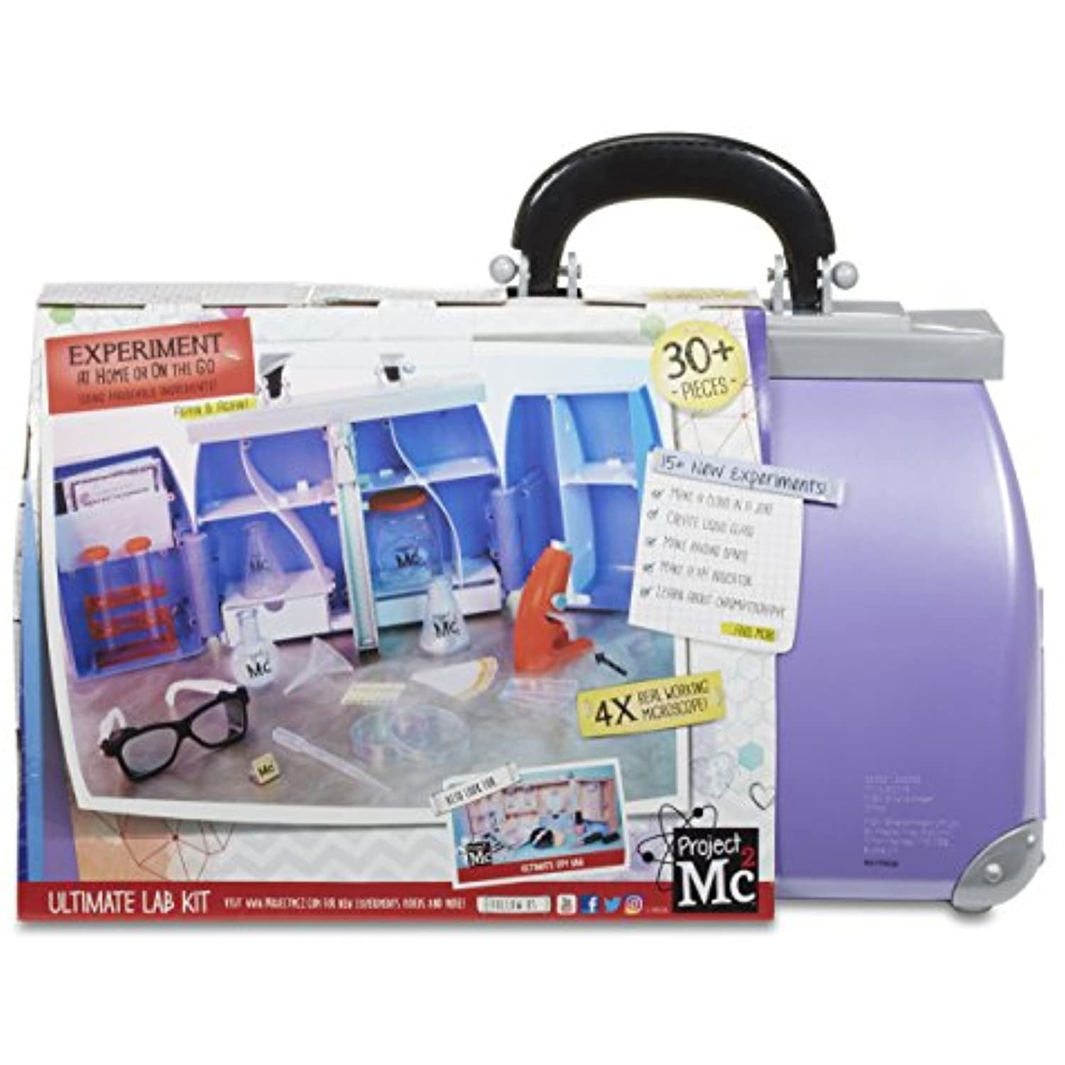 New Project Mc2 Ultimate Lab Kit Experiment 30 Toy Pieces Sealed 