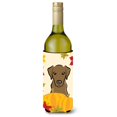thumbnail image 1 of Botella de vino de acción de gracias de chocolate Labrador Caroline's Treasures Hugger Koozie 750 ml multicolor, 1 of 1