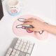 thumbnail image 3 of 3D Mouse Pads with Ergonomic Wrist Rest Support, Non-Slip Gel Anime Kawaii Cute Pink Desk Accessories, Wrist Pads, Pain Relief and Easy Typing, Notebo, 3 of 4