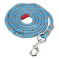 thumbnail image 3 of Nylon Horse Rope,  Rope  Tug Resistant Soft Touch With Alloy Hook For Livestock Blue Grey, 3 of 8