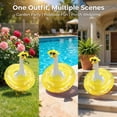 thumbnail image 3 of qolami Porch Goose Holiday Outfits, Summer Goose Outfit Hawaiian Goose Clothes for 23" High Cement Geese Clothing for Yard Lawn Outdoor Garden Decor, Porch Goose Decoration, 3 of 8
