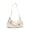 White, variant on Women’s PU Leather Handbags Fashion Designer Belt-Accent Shoulder Bag Vintage Y2K Modern Mini Chic Hobo Clutch Casual Totes Punk Top Handle Bag Underarm Lady Purse Daily Party Travel Vacation Commute