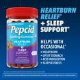 thumbnail image 4 of Pepcid Soothing Gummies, Heartburn + Sleep, Strawberry, 32 Count, 4 of 9