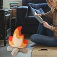 thumbnail image 4 of Holiday Deals karymi Funny Toys, Soft Simulation Bonfire Stuffed Plushies Doll Fake Fire Firewood Women Gifts up to 90% off Savings Week, 4 of 4