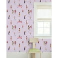 thumbnail image 2 of Barbie the Athlete Removable Vinyl Wallpaper, Lavender, 2 of 3