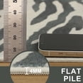 thumbnail image 6 of KUETH 9x12 Zebra Area Rugs Machine Washable Rugs for Living Room, Non Slip Flat Pile Rug with Rubber Backing, Modern Rug for Entryway Bedroom Dining Room Home Office, 6 of 9