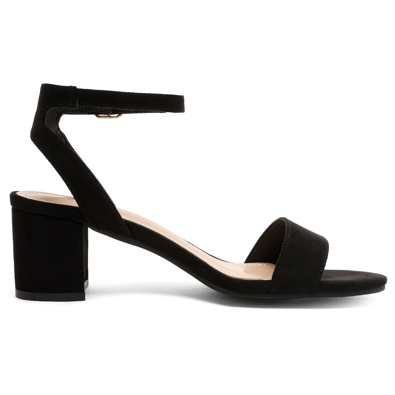 Dream Pairs Women's Open Toe Ankle Strap Low Block Chunky Dream Pairs Women's Open Toe Ankle Strap Low Block Chunky