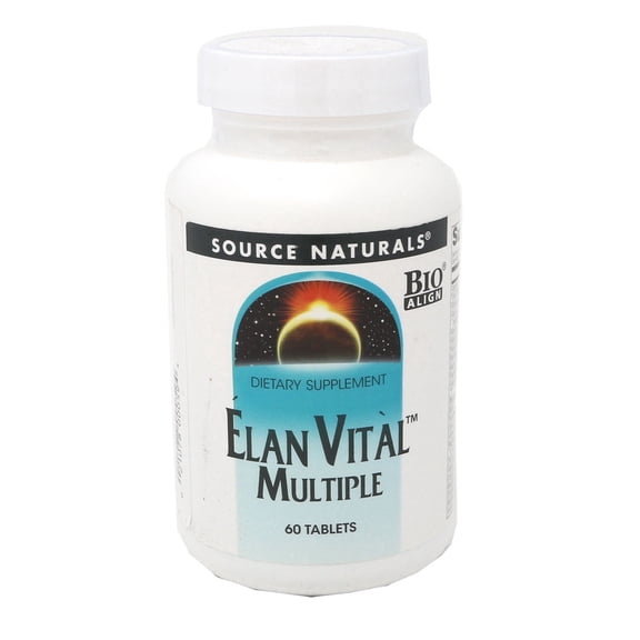 Source Naturals Elan Vital Multipal - 60 Tablets
