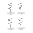 thumbnail image 4 of 120 piezas de clavos de plástico retorcidos con cabeza fija, transparentes y prácticos para el hogar., 4 of 6