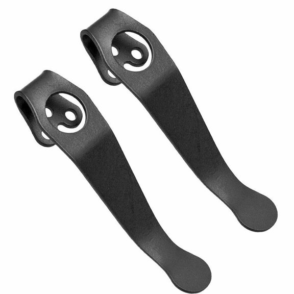 2PCS Titanium Deep Carry Clip for Spyderco Para 2 Para 3 Endura 4 Holster Replacement