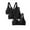 BK1_506, variant on Pack of 3 Women's Front Closure Bra Racerback Plus Size Unlined Underwire Full Coverage Bras, Blue Women Underwear Seamless, Nylon,Spandex Womens Cotton Underwear