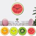 thumbnail image 2 of Wall Clock Fashion Fruit Shape Decorative Hanging Clock Wall Decoration for Home, 2 of 6