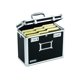 thumbnail image 1 of Caja organizadora de archivos, tamaño carta, tamaño carta, con candado, negra, 1 of 9