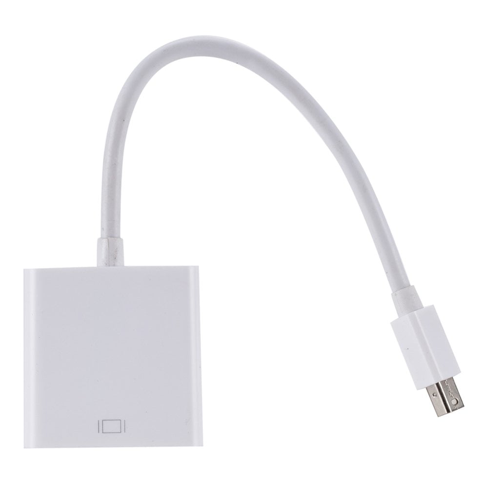 Blanc Adaptateur Mini DP vers HDMI M/F Thunderbolt Câble Mini DisplayPort vers HDMI pour projecteur MacBook Pro Air iMac 1080p N020