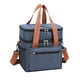 thumbnail image 1 of Lonchera térmica para hombres y mujeres, bolsa de almuerzo de doble capa a prueba de fugas con correa de hombro ajustable, bolsa térmica impermeable para trabajo, viajes, camping, picnic, 1 of 8
