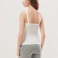 thumbnail image 6 of Maternity Tank Top Women's Sleeveless Nursing T-Shirts with Bra Pad Round Neck Pregnancy Breastfeeding Cami Basic Summer Vests White 3XL, 6 of 9