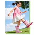 thumbnail image 4 of Otqutp Kids Rain Boots Boys Girls Dinosaur Non-slip Waterproof Rubber Shoes Outdoor Easy-On Mid-Calf Boots for Toddlers, 4 of 6