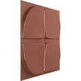 thumbnail image 2 of Ekena Millwork 19 5/8"W x 19 5/8"H Edmund EnduraWall Decorative 3D Wall Panel, Universal Pearl Metallic Champagne Pink (12-Pack for 32.04 Sq. Ft.), 2 of 6
