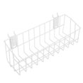 thumbnail image 5 of RENACLIPY White Stainless Steel Hanging Book Shelf Wire Rack for Home and Office Organization Storage Solution, 5 of 5