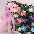 thumbnail image 7 of Yesbay Rose Flower Crown Headband Wreath Party Wedding Bridal Garland Hairband Headwear, 7 of 7
