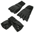 thumbnail image 3 of Guantes de boxeo para niños, un par de guantes de boxeo de medio dedo de cuero sintético, solución innovadora, 3 of 13
