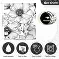 thumbnail image 3 of Flowers Elegant Dishwasher Magnetic Covers Magnet Sticker Kitchen Decor Dishwasher Refrigerator Front Door Covers Decorative Magnetic 23" x 26", 3 of 6