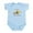 Sky Blue, variant on CafePress - Little Sister Backhoe I'm The Little Sister Body S - Baby Light Bodysuit, Size Newborn - 24 Months