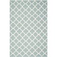 thumbnail image 1 of Safavieh Dhurries Blue Contemporary Rug - 5' x 8', 1 of 4