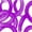 Purple White, variant on Castle Fairy Abstract Brush Ring Twin Sheets 3pcs,Watercolor Curved Stroke Bedding,Black White,1 Flat Sheet, 1 Fitted Sheet and 1 Pillowcase