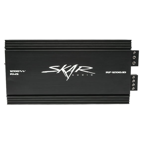 Skar Audio Remote Bass Knob and Wire Included Vehicle Audio Amplifier, 7.4 lbs