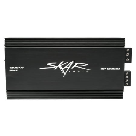 Skar Audio RP-1200.1D Monoblock 1200-Watt Class D MOSFET Subwoofer Amplifier