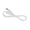 White, variant on Practical Charging Wire Power Cable Suitable for Electric Shavers 1.24M Reinforced Joints PVC Texture Secure Charging