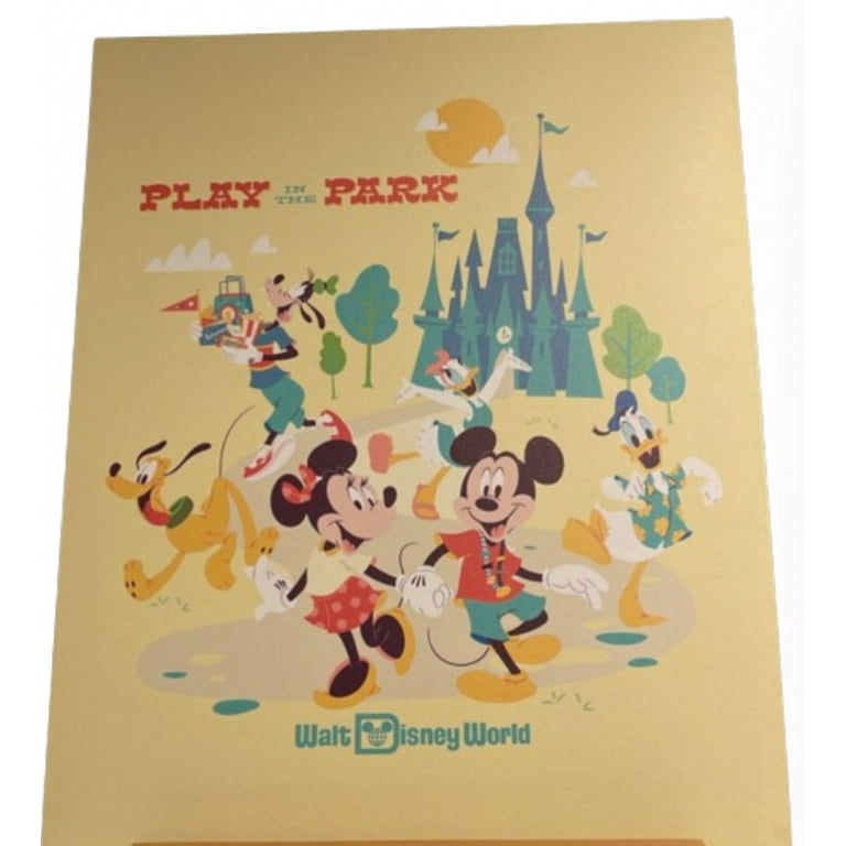 Disney Parks ‘Play in the Park’ WDW Castle Mickey Disney Parks ‘Play in the Park’ WDW Castle Mickey