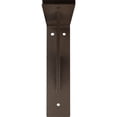 thumbnail image 3 of Ekena Millwork 2"W x 8"D x 8"H Legacy Steel Bracket, Hammered Brown, 3 of 13