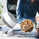 thumbnail image 3 of Ventilador Portátil, Ventilador Solar 4 Velocidades De Viento Con Luz LED Para Viajes Al Aire Libre, 3 of 7