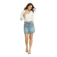 thumbnail image 4 of Jordache Women's High Rise Denim Skirt, 4 of 4